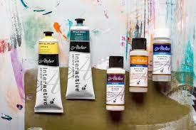 Atelier interactive acrylic paints offer a versatile set of working properties, applying like a conventional acrylic paint whilst allowing unique control over the drying process and the ability to reactivate the. Unlock New Painting Possibilities With Atelier Interactive Acrylics Jackson S Art Blog