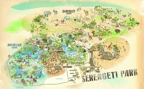 Parkplan 2019 Serengeti Park Hodenhagen Park Ausflug Safari