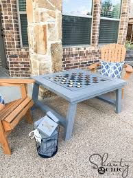 Diy Outdoor Game Table In 2020 With Images Outdoor Yard Games Backyard For Kids Diy Lawn
