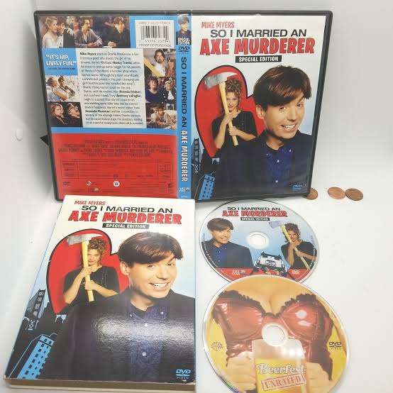 So I Married an Axe Murderer (Mike Myers) NEW & BEERFEST UnRated -2 Comedy  DVD 43396257344| eBay
