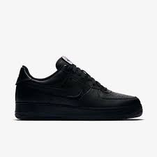 Nike Air Force 1 Swoosh Pack Triple Black Grailify Sneaker Releases Nike Air Force Nike Air Air Force