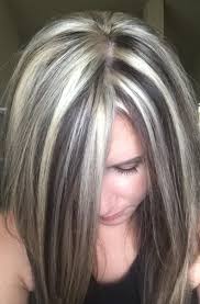 Highlights And Lowlights Hair Gray Hair Highlights Gray Hair Highlights Blending Gray Hair Hair Highlights And Lowlights