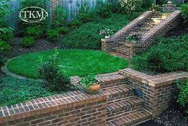Brick Retaining Walls Steps Landscaping Retaining Walls Retaining Wall Steps Brick Garden