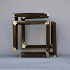 Infinity Cube Steel Coffee Table Base Etsy In 2020 Coffee Table Base Steel Coffee Table Table Base