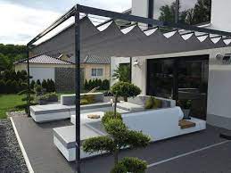 Markisen | klassisch wasserdichte markise. Pergola Faltdach Markise Hms V2 Pergola Markise Pergola Pergola Design