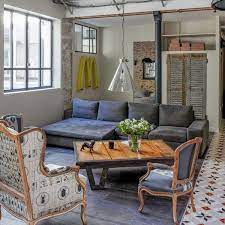 This set includes a chair, sofa, and loveseat that will look gorgeous in your living room. Feminine Industrial Decor Living Room Novocom Top