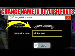 Most excellent fashionable names for f f garena: How To Change Free Fire Nick Name In Stylish Fonts Write Stylish Font Name In Free Fire Youtube