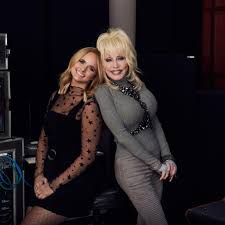 Dolly - I'd never gotten to meet Miranda Lambert until we re-recorded "Dumb  Blonde" but we clicked immediately and we're like soul sisters now! Hope  y'all love the song as much as