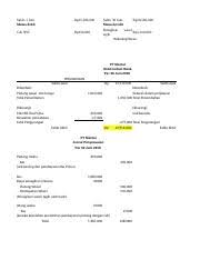 Contoh soal rekonsiliasi bank dan jawabannya !! Jawaban Soal Kas Dan Bank Autosaved Saldo 1 Juni Memo Debit Rp25 300 000 Cek Nsf Rp350 000 Saldo 30 Juni Rp28 560 000 Memo Kredit Penagihan Course Hero