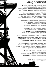 Jugendzeit Van Tiggelen Gedichte Menschen Leben Weisheit Welt Erde Gesellschaft Gefuhle Grusse Kohlenpott Ruhrpott Spruche Ruhrgebiet