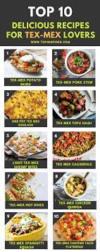 Top 10 Delicious Recipes For Tex Mex Lovers Top Inspired Pork Stew Tex Mex Recipes Recipes