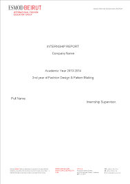 While on opt you are required to report all the student must be able to prove that he or she has the proper business licenses and is actively. Kostenloses Internship Report Fashion Design Student