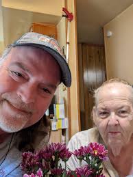 Two of our mechanics going above...