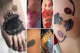 Many professional tattooists are well aware of the risks moles introduce in case of tattooing, so they try to avoid triggering any type of health issue. Tattoo Fans Disguise And Celebrate Their Birthmarks With These Brilliant Designs Featuring The Cookie Monster And An Intricate World Map