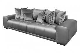 Wir bieten designermöbel für menschen mit blick für das besondere an. Samt 3er Sofa 280cm Inkl Kissen Riess Ambiente De