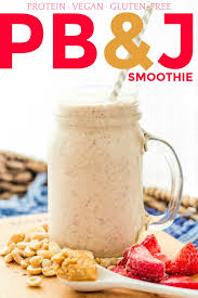 Protein Pb J Smoothie Catz In The Kitchen