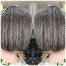 Wash your hair with a purple shampoo to get rid of any brassy tones. Rb Hair Beauty Silver Grey Toned Highlights Facebook