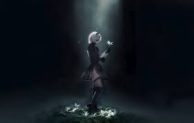 It is the indirect sequel to nier, and is set in the year 11945, during the 14th machine war. Wallpaper Background Stockings Headband Linen Cosplay Braces Nier Automata Yorha Disharmonica Images For Desktop Section Igry Download