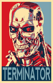 Terminator Robot Illustration 2 Arnold Schwarzenegger Image 1 Terminator Movie Poster Art Robot Illustration
