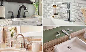 If you're completely renovating your bathroom or creating an ensuite bathroom then you'll be able to start from scratch and choose whatever faucet type. Best Bathroom Faucets For Your Home The Home Depot