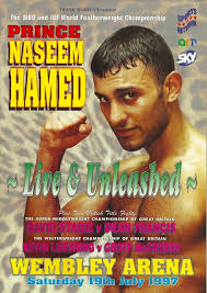 VINTAGE RARE PRINCE NASEEM HAMED VS BARRERA MGM MADISON SQUARE BOXING T  SHIRT L $12.99