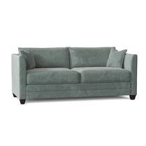 Shop for copper grove muir chesterfield turquoise blue velvet loveseat. Aqua Velvet Sofa Joss Main
