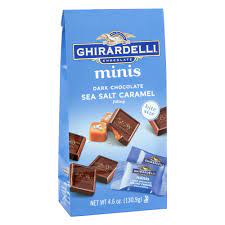 Moreover, the chocolate chips line does not make products containing tree. Ghirardelli Minis Dark Chocolate Sea Salt Caramel 4 6 Oz Bag