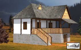 Case Taranesti Peasant Houses 9 Rustic House House Styles Traditional House