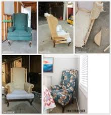 The main piece of plywood should be the width of the bed plus two times the thickness of the padding on the. Update A Wing Back Chair By Removing The Wings Winged Back Chair Couch Frame Upholstery