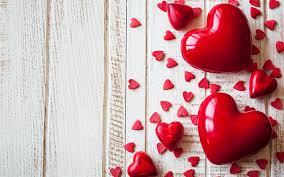Download Wallpapers Hearts Wooden Background Red Heart Romantic Valentine Day Besthqwallpapers Com Heart Wallpaper Scrapbook Background Free Desktop Wallpaper