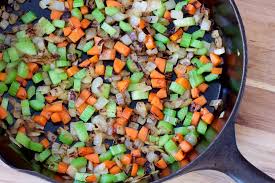 For white mirepoix, simply substitute mushrooms, more onions, or even leeks in place of carrots. Mirepoix How To Make And Use It The Cooking Dish