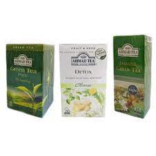 Stimulating and restorative with rich herbaceous flavours, our detox infusion is great for revitalising your spirits when you need a lift. Ahmad Tea Small Pack Green Tea Pure Detox Cleanse Jasmine Green Tea