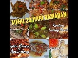 Yuk langsung saja simak tips mengatur kalori saat menyusun menu buka puasa diet berikut ini. Menu 30 Hari Puasa Tips Praktis Ramadan Youtube