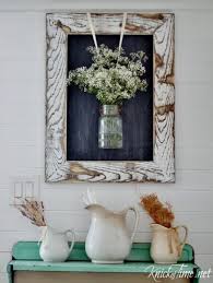 Westelm.com has been visited by 100k+ users in the past month Diy Farmhouse Chalkboard With Rustic Wooden Frame Knick Of Time