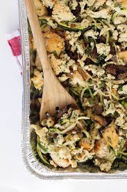 Chicken Tetrazzini With Zucchini Noodles Inspiralized Recipe Zoodle Recipes Spiralizer Recipes Recipes
