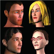 The four SAL character avatars. Clockwise from top-left: Spike, Poppy,...