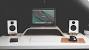 Laptop Desk Setup