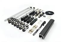 Precision Casting Simultaneous Soft-Closing Wood Steel Linkage Sliding Door  System Hardware