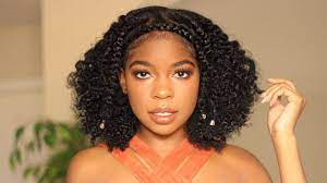 Quick And Easy Braid Out Style On Natural Hair Easy Braids Braid Out Natural Hair Curly Hair Styles Naturally