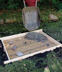 Creating A Concrete Slab Is Simple But The Labor Is Not Easy Here Are The Diy Steps Which Are Best Don Diy Concrete Patio Poured Concrete Patio Concrete Diy