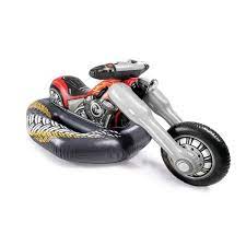 Intex 57534ep Cruiser Motorcycle Inflatable Ride On Pool Float Toy With Handles For Kids Ages 3 In 2021 Cruiser Motorcycle Riding Motorcycle Pool Toys