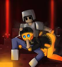 Post 1455434: Blaze Minecraft qwertyas1 Steve