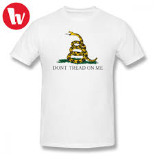 Free shipping on orders over $25 shipped by amazon. Dont Tread On Me Tee Shirt The Gadsden Flag T Shirt Men Cartoon Print Oversized Tee Shirt Funny Male 100 Cotton Casual T Shirts Buy At The Price Of 9 53 In Aliexpress Com