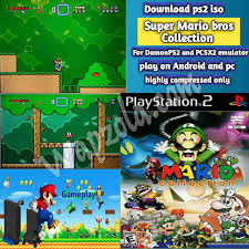 Works with windows, mac, ios and android. Download Super Mario Bros Collection Damonps2 And Pcsx2 Emulator Ps2 Apk Iso Rom Highly Compressed Play Android And Pc Wapzola