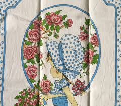 Torchon Serviette Sarah Kay French Vintage Sarah Kay Cotton Etsy Sarah Kay Etsy French Vintage