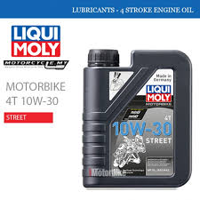 The vis is large chemicals that tend to shear between the cogs of a motorcycle transmission. Liqui Moly 10w30 Street Icon Auto Bd