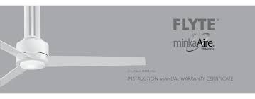 Shop wayfair for all the best minka aire ceiling fans. Minka Aire Flyte Instruction Manual Pdf Download Manualslib