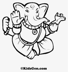 Free printable ganesha coloring pages. Ganesh Ji Outline Png Ganesha Coloring Pages Png Image Transparent Png Free Download On Seekpng
