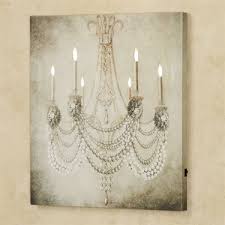Vintage Chandelier Led Lighted Canvas Art Chandelier Wall Art Lighted Canvas Art Chandelier Art