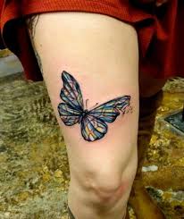 It's spicy to show off your lower thigh tattoo with short outfits. 25 Sexy Thigh Tattoos For Women